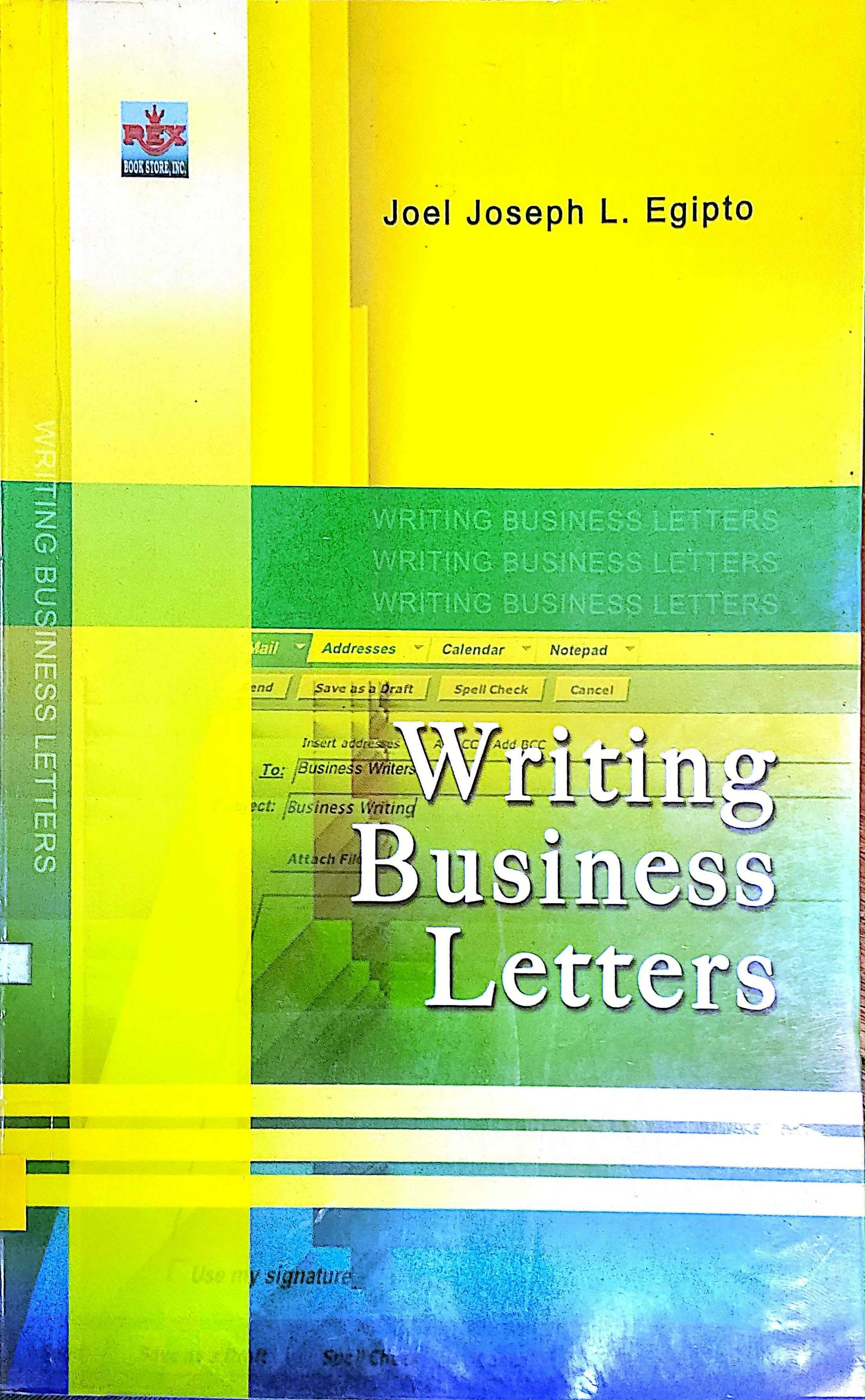 WRITING BUSINESS LETTERS