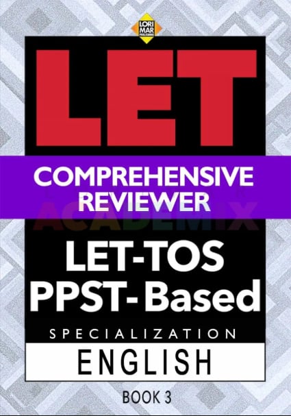 LET COMPREHENSIVE REVIEWER - ENGLISH BOOK 3