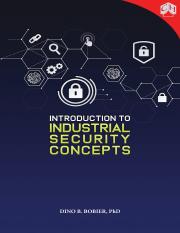 INTRODUCTION TO INDUSTRIAL SECURITY CONCEPTS