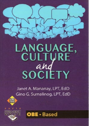 LANGUAGE, CULTURE AND SOCIETY