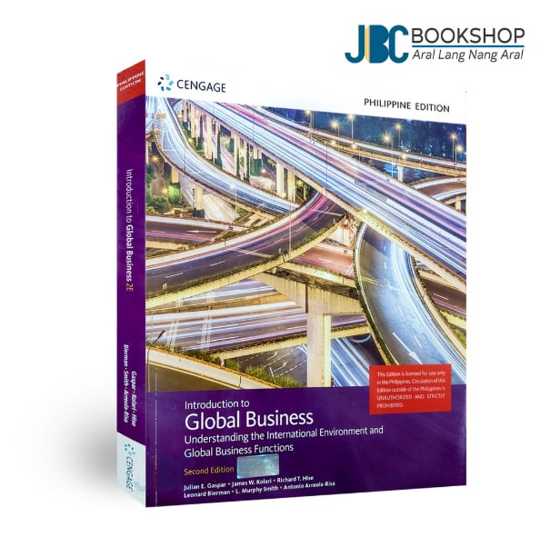 INTRODUCTION TO BUSINESS UNDERSTANDING THE INTERNATIONAL ENVIRONMENT AND GLOBAL BUSINESS FUNCTION